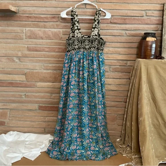 Natural Life Boho Cottagecore Maxi Dress Small - Picture 6 of 8